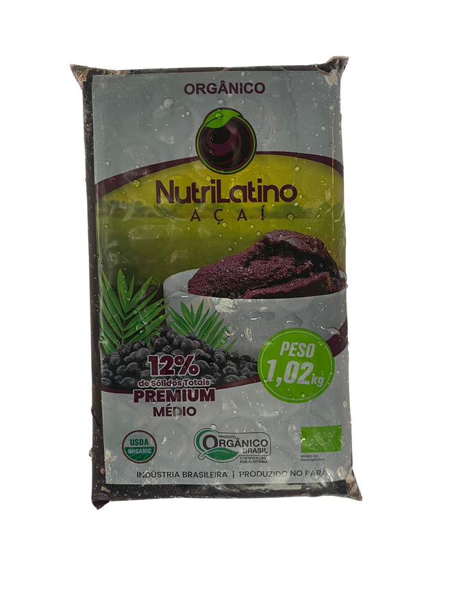 Açaí Médio Nutrilatino 12% 1,02 Kg
