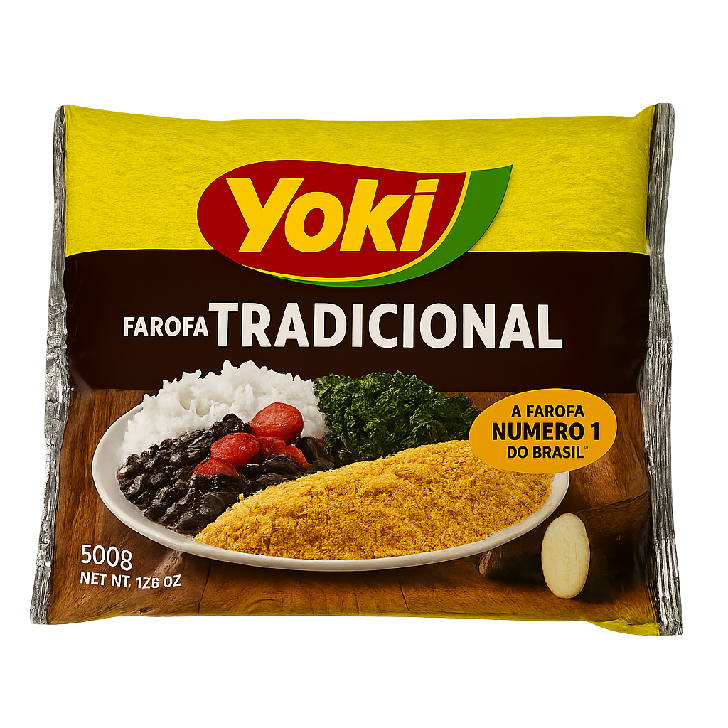 FAROFA TRADICIONAL YOKI 500G