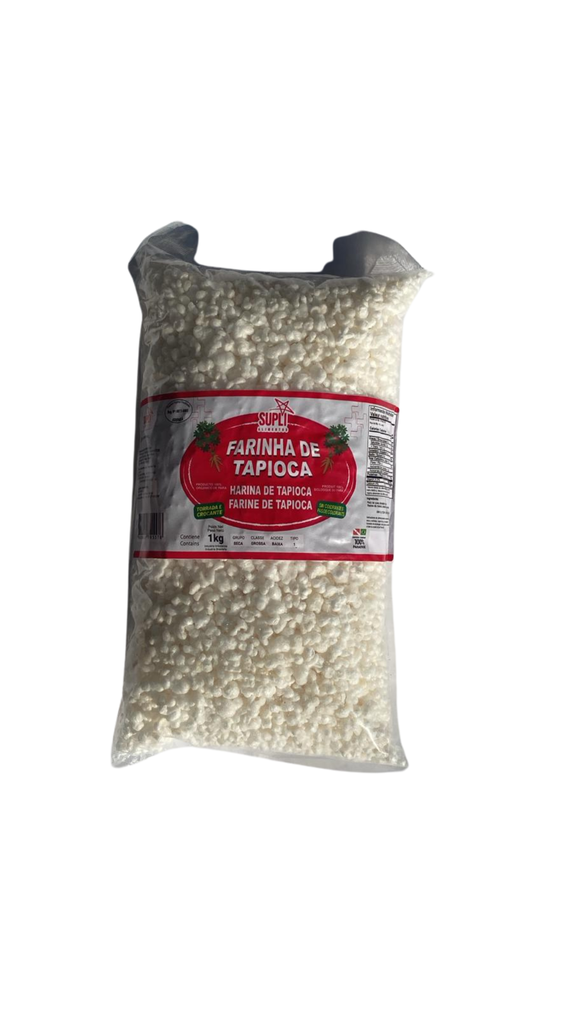 FARINHA DE TAPIOCA GRANULADA 1 KG