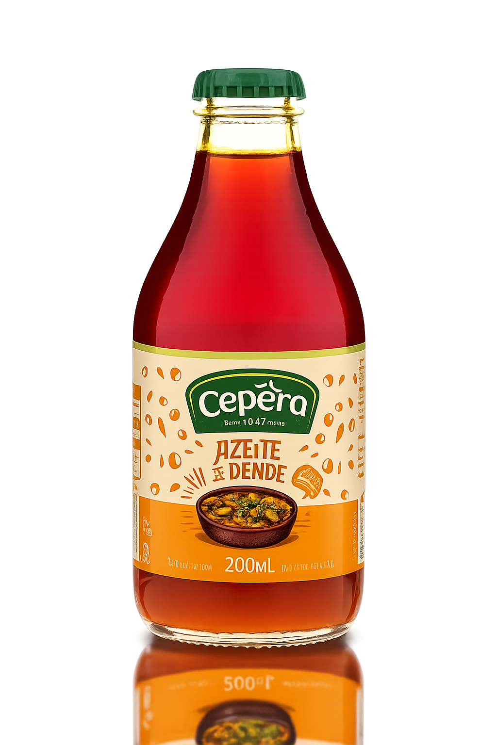 Huile de Palme Rouge (Azeite de Dendê) Cepêra – 200 ml