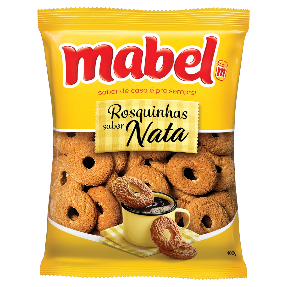 Rosquinha Mabel Nata 350g – biscuits brésiliens à la crème