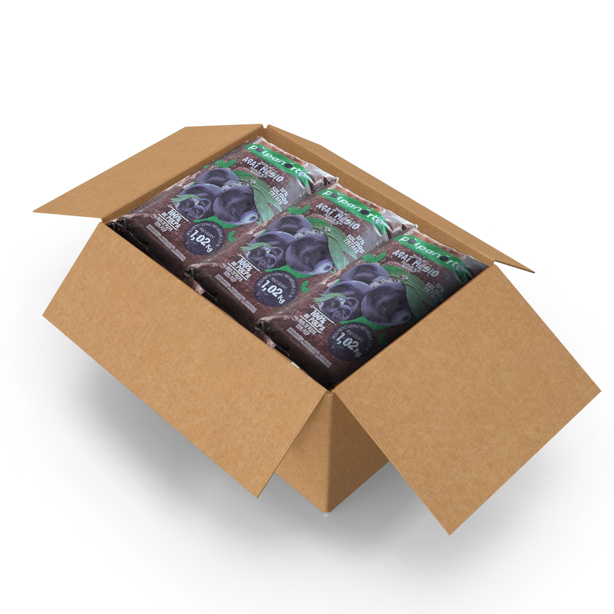 Açaï 12% Médio / Wassaï Pure - Carton 16kg (LIVRAISON OFFERTE) | Bakacai