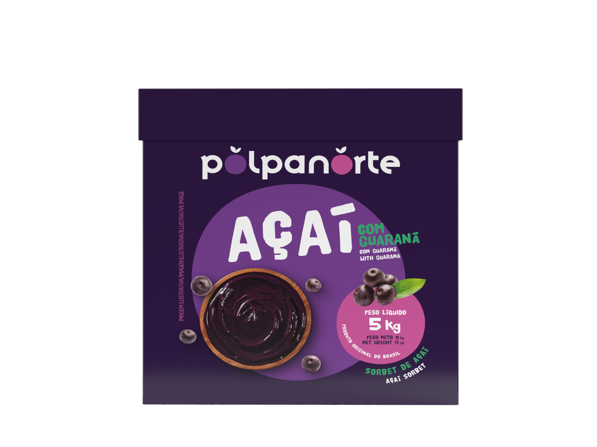 SORVETE AÇAI + GUARANÁ 5KG