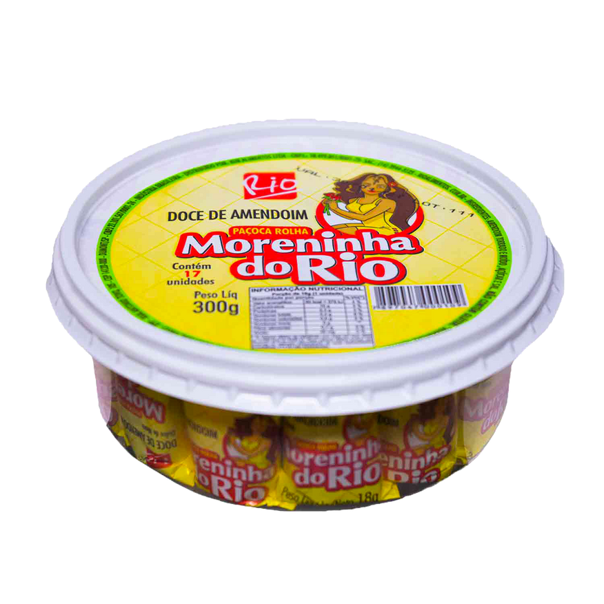 Paçoca Moreninha do Rio 300g – confiserie brésilienne à la cacahuète