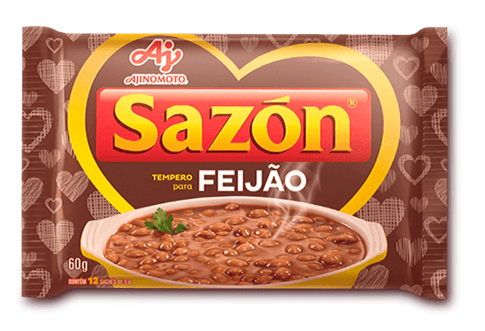 Tempero Sazón Feijão 60g – assaisonnement brésilien pour haricots