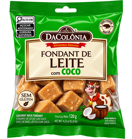 DaColônia fondant de lait à la noix de coco 120 g