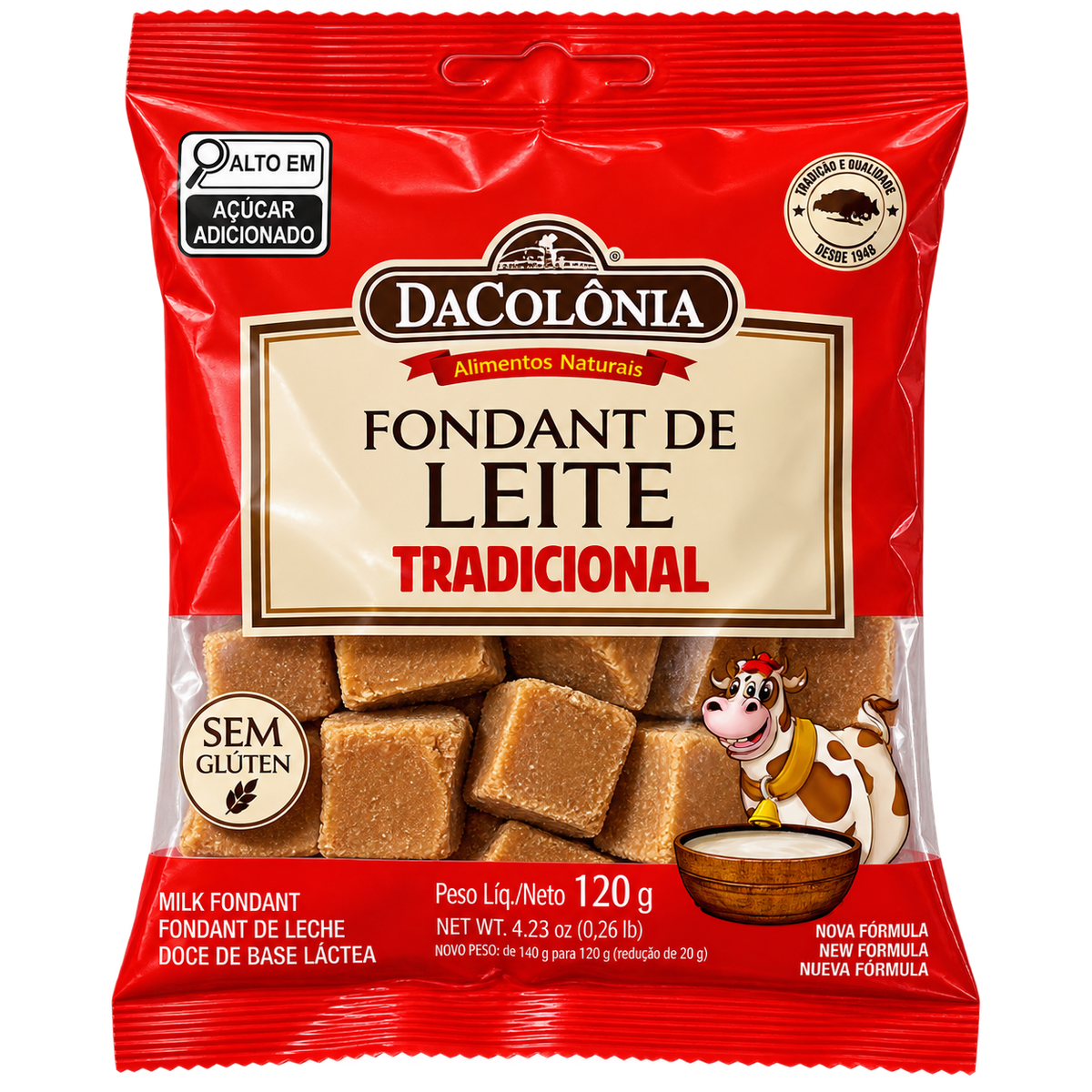 DaColônia Fondant de Lait Traditionnel – Douceur Brésilienne 120 g
