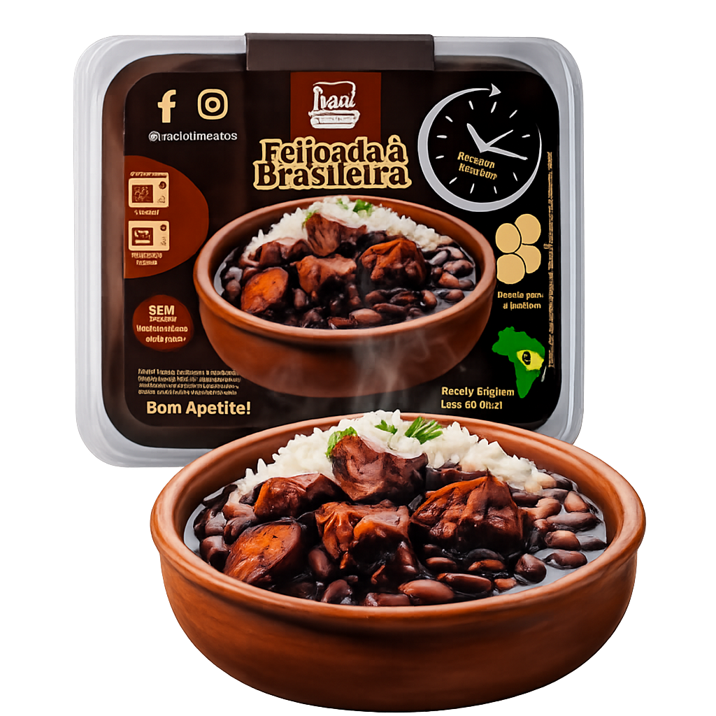 Feijoada Brasileira – Prato Tradicional Pronto