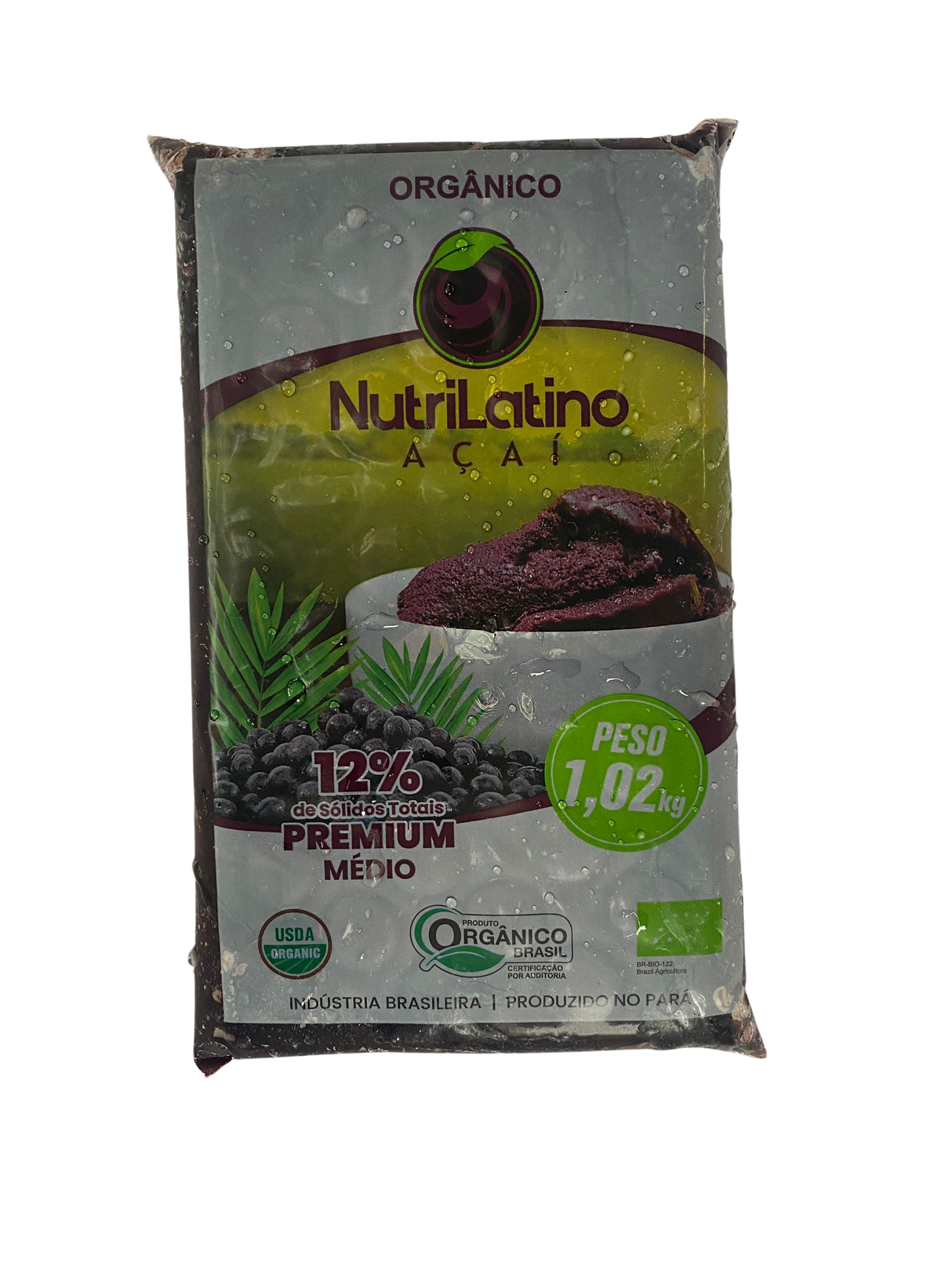 Pulpe d'Açaí Surgelée (12% Medio ) - Idéal Açaí Bowl | Bakacai