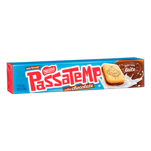 BISCOITO PASSATEMPO CHOCOLATE 130G