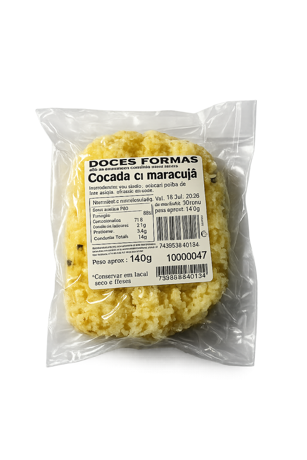 Cocada au Maracuja