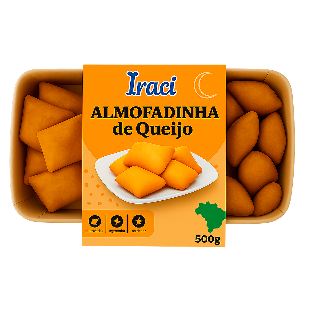 ALMOFADINHA DE QUEIJO 500G 25X20G