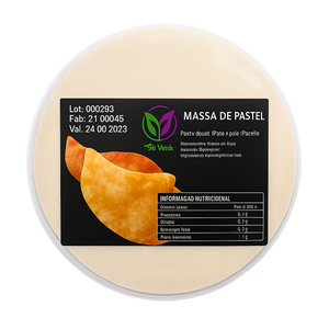 MASSA PASTEL EM DISCO BAKACAI 500G