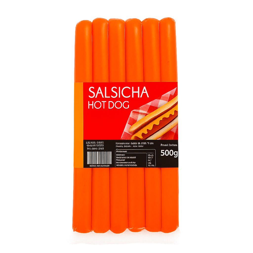 SALSICHA HOT DOG 500G