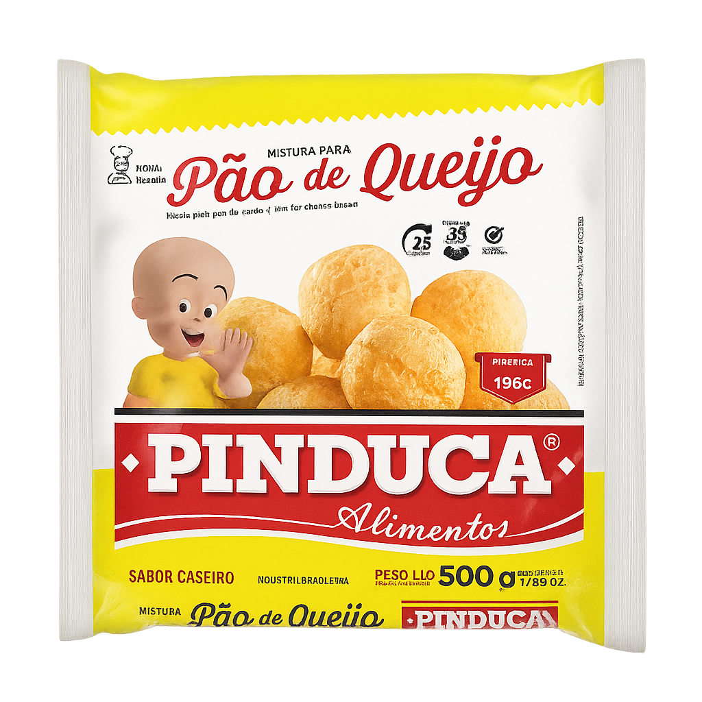 MASSA DE PÃO DE QUEIJO PINDUCA 500G
