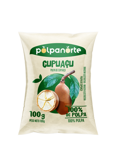 POLPA CUPUAÇU MARCA POLPA NORTE 1 KG 10 x 100g