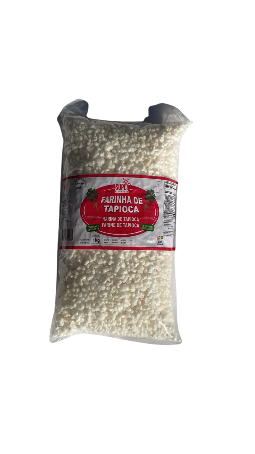 FARINHA DE TAPIOCA GRANULADA 1 KG