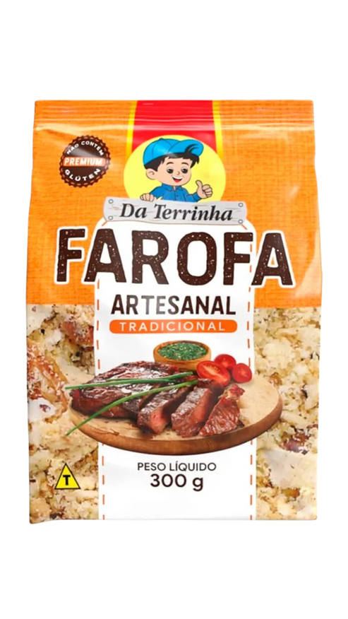 FAROFA TRADICIONAL DA TERRINHA 300g