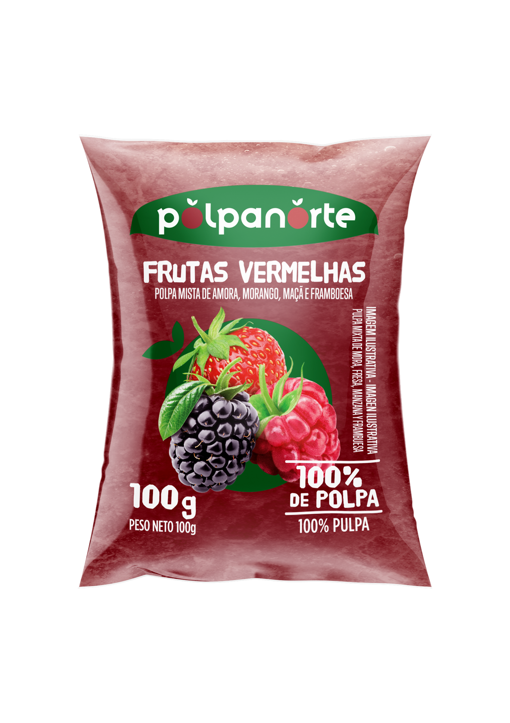 POLPA FRUTAS VERMELHAS 1 KG