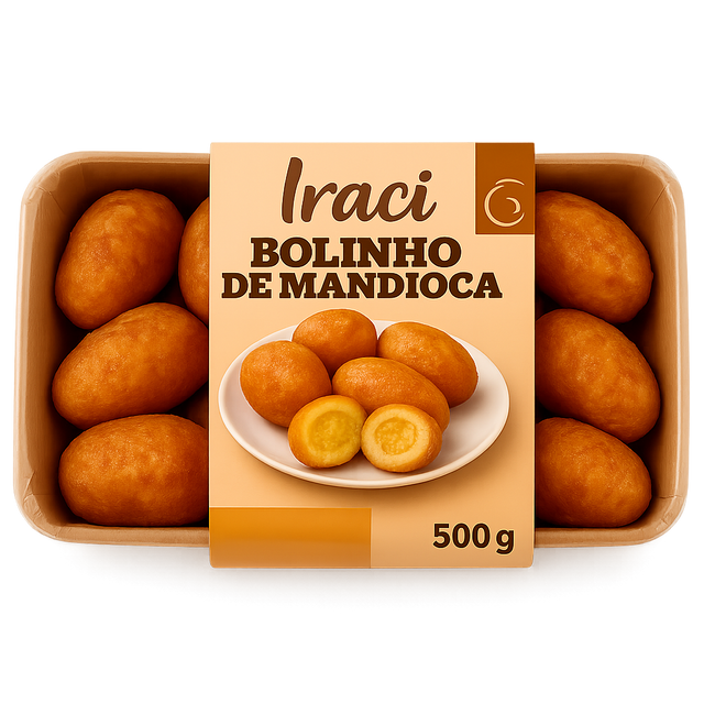 Bolinho de mandioca Iraci 500g – beignets de manioc brésiliens