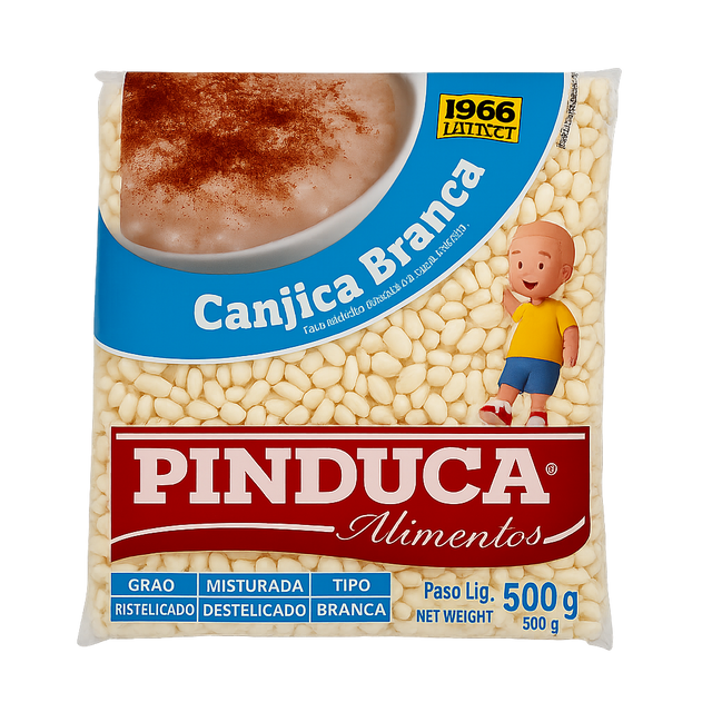 Canjica branca Pinduca 500g – maïs blanc pour canjica