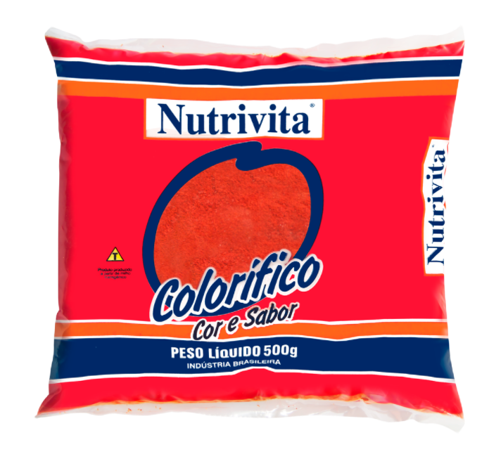 Colorífico Nutrivita 500g – colorau à l'urucum (roucou)