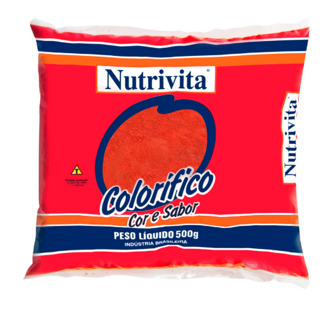 Colorífico Nutrivita 500g – colorau à l'urucum (roucou)
