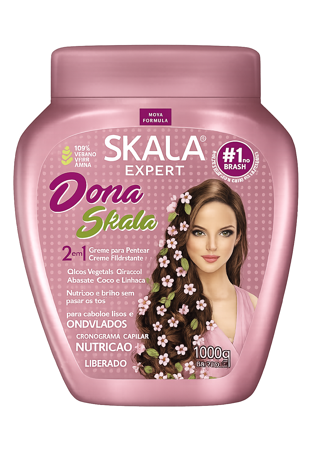 Dona Skala 1kg – crème Skala cheveux lisses et ondulés