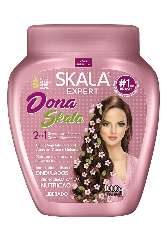 Dona Skala 1kg – crème Skala cheveux lisses et ondulés