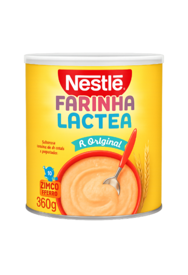 Farinha Láctea Nestlé 360g – préparation instantanée aux céréales