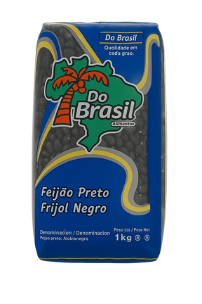 Feijão preto 1kg – haricots noirs du Brésil pour feijoada