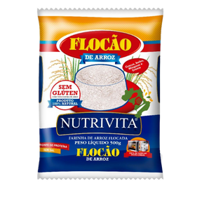 Flocão de arroz 500g – flocons de riz pour cuscuz
