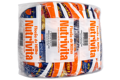 Carton de 20 flocão de milho Nutrivita 500g – couscous brésilien