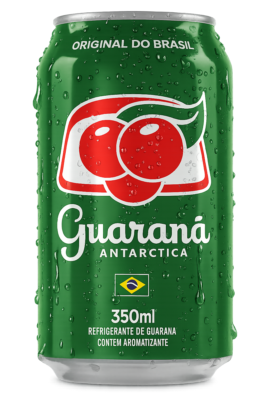 Guaraná Antarctica canette 350ml – soda brésilien au guarana