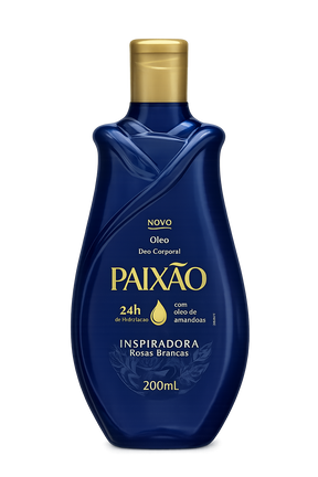 Huile Paixão Inspiradora 200ml – huile corporelle brésilienne