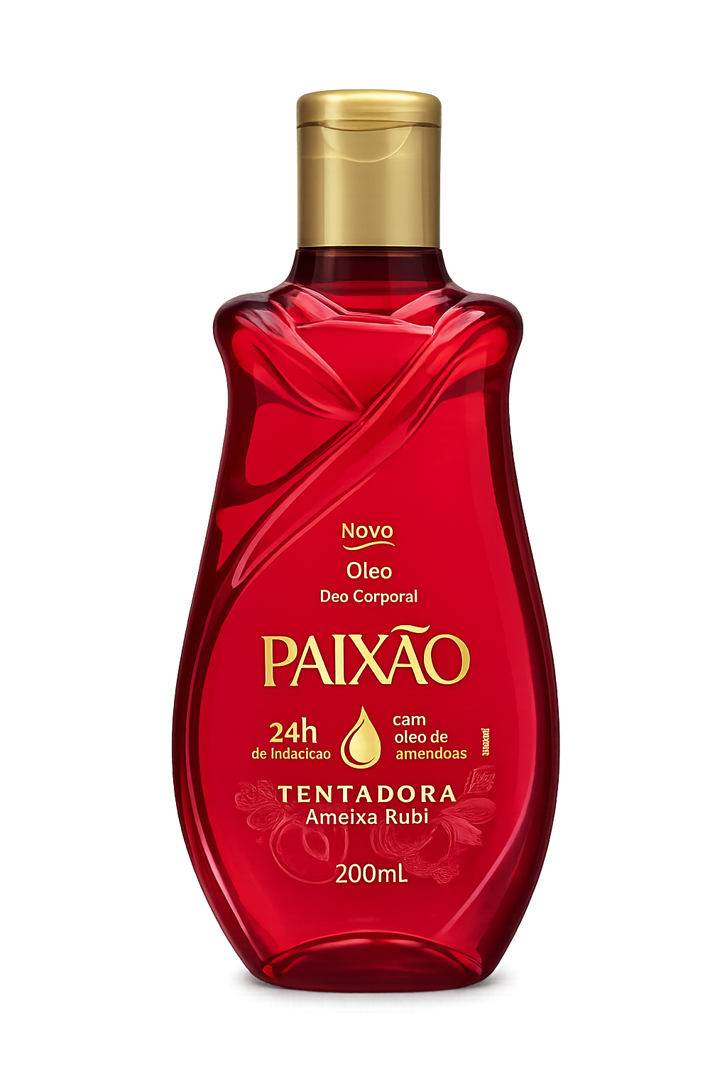 Huile Paixão Tentadora Ameixa Rubi 200ml – huile corporelle parfum prune