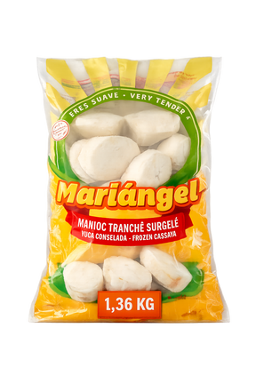 Manioc surgelé Mariángel 1,36 kg – yuca coupée prête à cuire