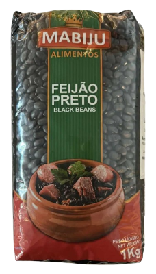 FEIJÃO PRETO MAJIBU 1KG