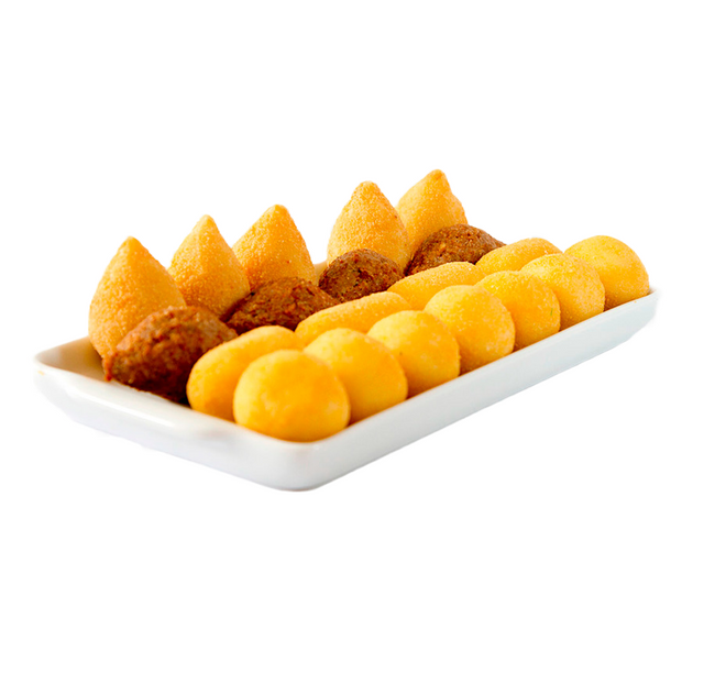 Mix coxinhas 45g x30 – assortiment de salgadinhos brésiliens