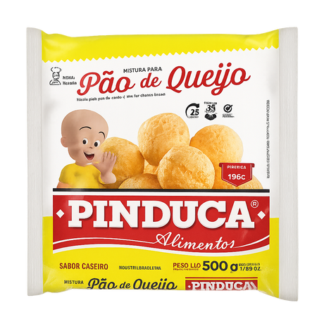 Mix pão de queijo Pinduca 500g – préparation pain au fromage brésilien