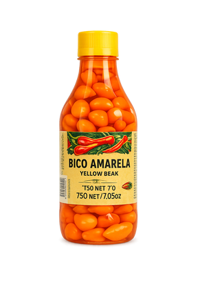 Piment biquinho jaune en saumure 200g – pimenta biquinho amarela