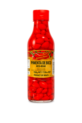 Piment biquinho rouge en saumure 200g – piment brésilien doux
