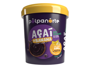 SORVETE AÇAI + BANANA 500G