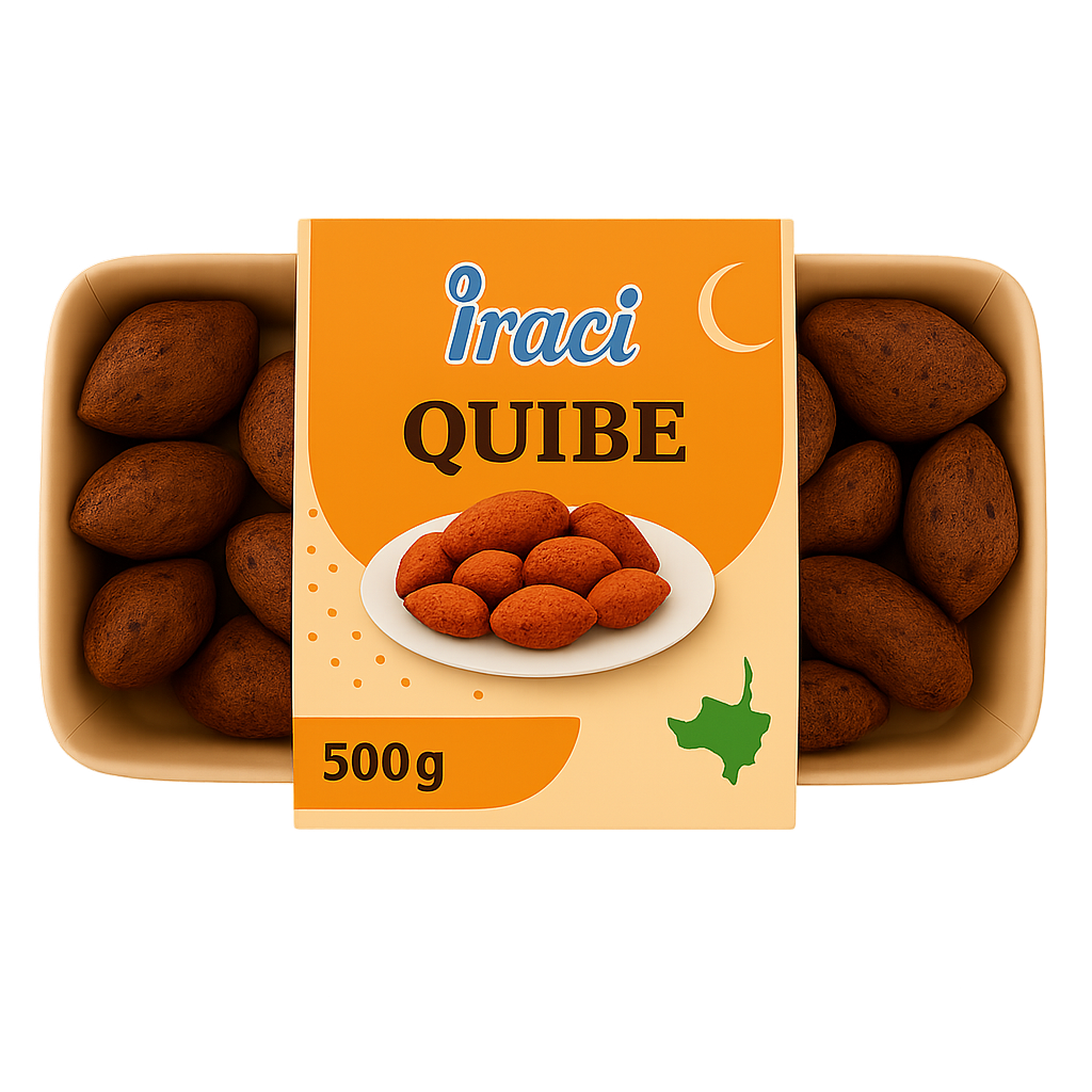Quibe Iraci 500g – kebbé brésilien au blé et à la viande