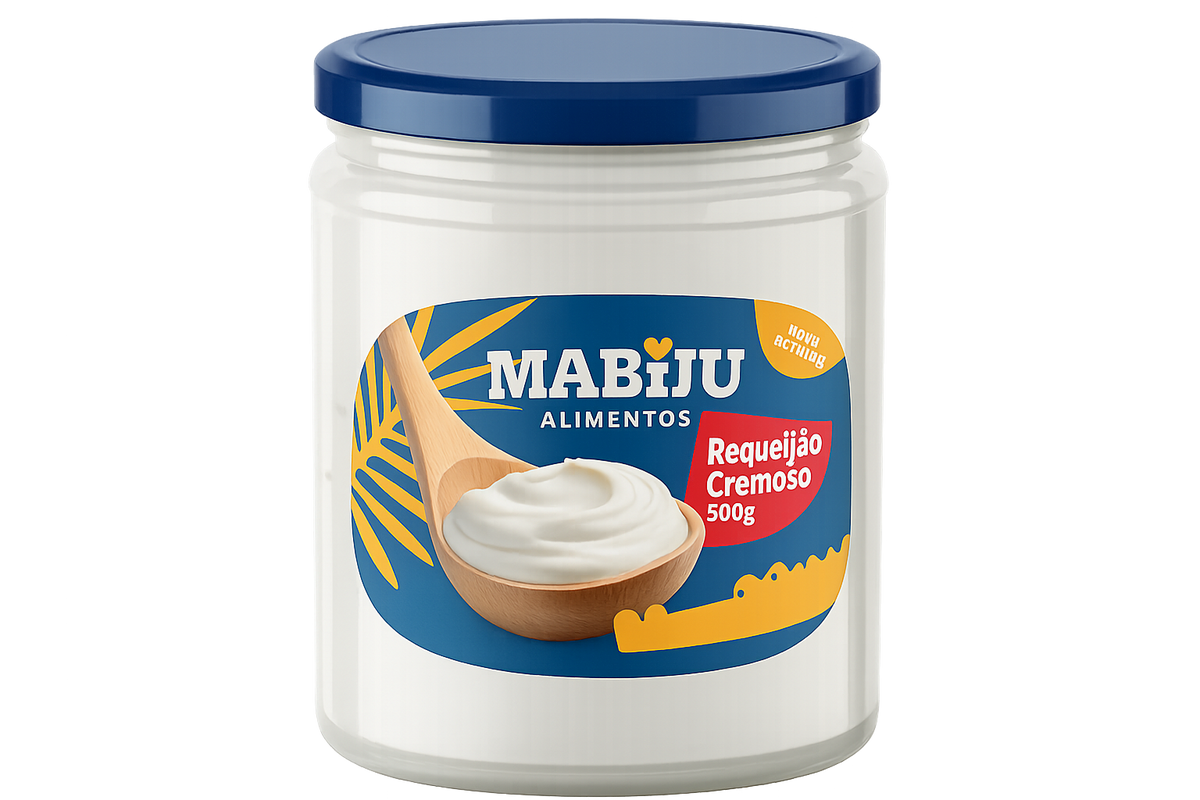 Requeijão cremoso Mabiju 500g – fromage à tartiner brésilien