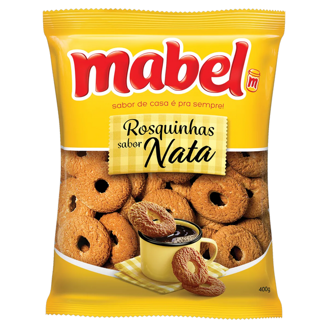 Rosquinha Mabel Nata 350g – biscuits brésiliens à la crème