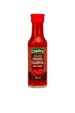 Sauce piment calabresa Cepêra 150ml – sauce pimentée brésilienne