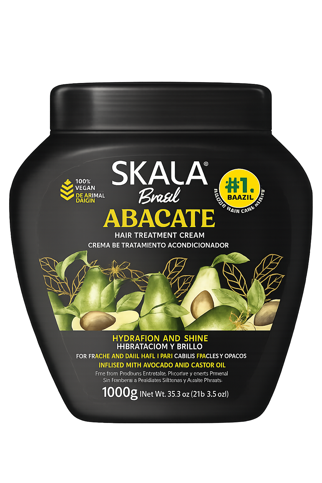 Skala Brasil Abacate 1kg – masque cheveux secs à l'avocat
