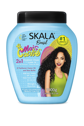 Skala Brasil Mais Cachos 1kg – crème cheveux bouclés 2-en-1