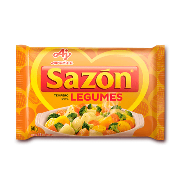 Tempero Sazón Legumes 60g – assaisonnement brésilien pour légumes